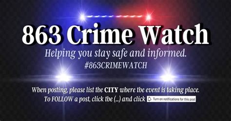 863 crime watch group.